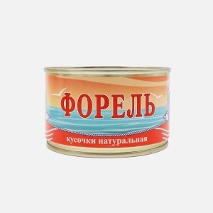 Форель Морское содружество нат кусочками ж/б 230г