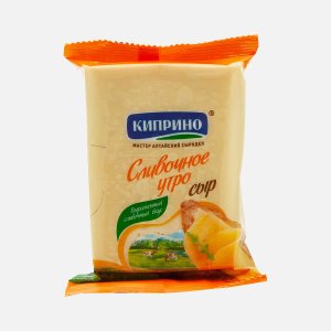 Сыр Киприно Сливочное утро п/тверд 50% пл/уп 180г
