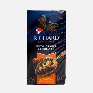 Чай Ричард Роял Апельсин/корица 25пак*2г 50г