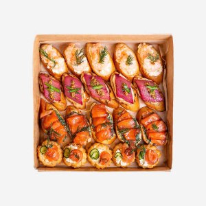 Набор фуршетный Рыбные закуски 1шт