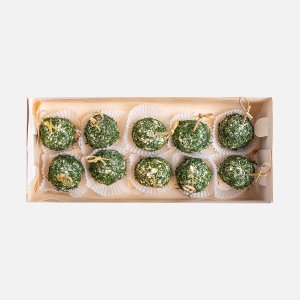 Набор из Шариков сырных с семгой и зеленью 30г*10шт