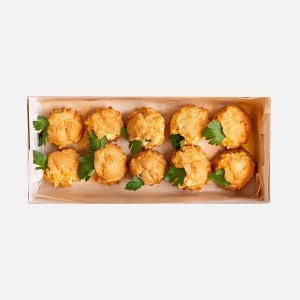 Набор из Закуски фуршетной Профитроли с сыром 30г*10шт