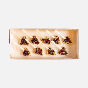 Набор из Канапе Гранатовая россыпь 18г*10шт