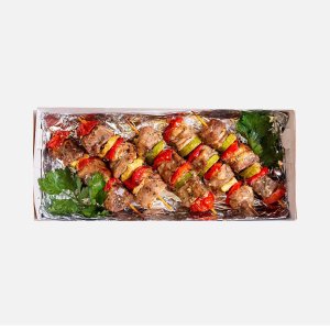 Набор из Шашлычков из свинины По-сибирски 80г*5шт