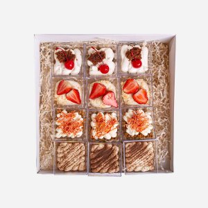 Набор фуршетный Десерты 45г*3шт/44г*3шт/52г*3шт/38г*3шт