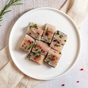 Филе скумбрии атлантической слабосоленое с/к б/к 150г