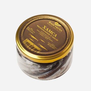 Хамса Ради вкуса малосольная в масле ст/б 210г