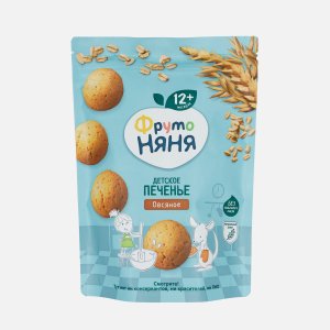 Печенье ФрутоНяня Овсяное с 12мес 120г