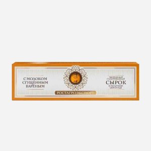 Сырок Ростагроэкспорт тв/гл с мол сгущ вареным в мол шокол 40г