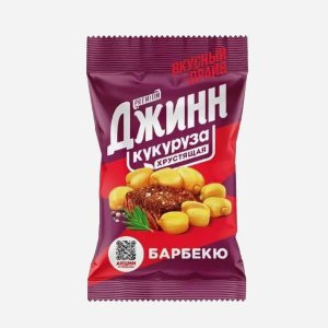Кукуруза Джинн жареная Барбекю 35г 