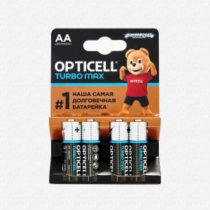 Батарейки Оптиселл Турбо Макс AA 4шт