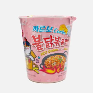 Лапша Самянг со вкусом жгучей курицы карбонара острый вкус 80г