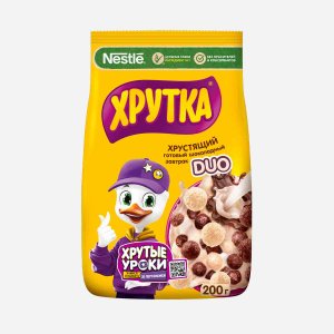 Завтрак Хрутка Дуо готовый пл/пак 200г