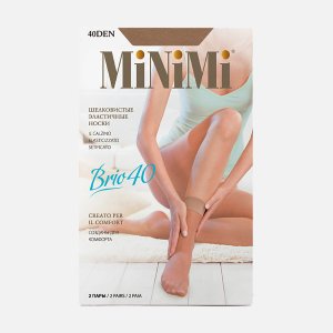 Носки Миними Брио 40 Неро 0 2пары 