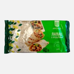 Лаваш Инской с отрубями пл/пак 240г