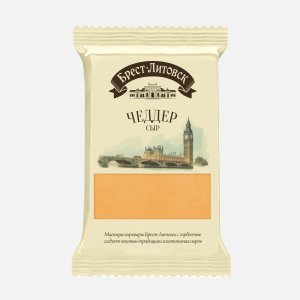 Сыр Брест-Литовск Чеддер п/тверд 45% 200г