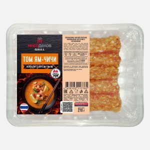 Колбаски Мясоделов Том Ям-Чичи охл м/а 270г