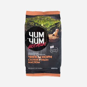 Чипсы Чим-чим Нори с кунжутным маслом пл/уп 4,5г