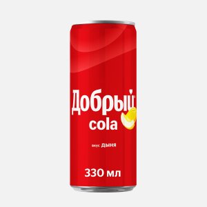 Напиток Добрый Кола Дыня газ ж/б 0,33л