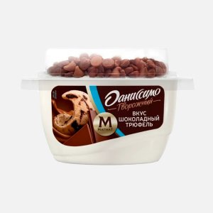 Продукт творож Даниссимо Шоколадный трюфель/печенье 5.7% 138г