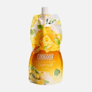 Соус Слобода Сырный дой/пак 200мл