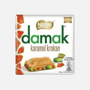 Шоколад Нестле Дамак Карамель крокан 60г