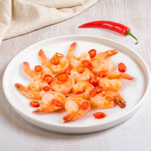 Креветка тигровая в остром маринаде 150г