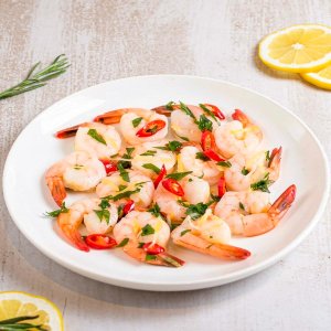 Креветка тигровая с лимоном 150г