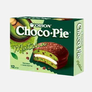 Пирожное Орион Чоко Матча к/к 360г 