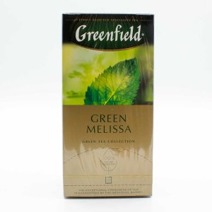 Чай Гринфилд Грин Мелисса зеленый 25пак*1,5г
