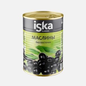 Маслины Иска б/к ж/б/кл 425мл