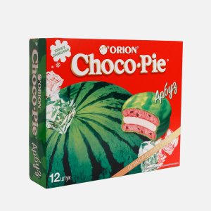 Пирожное Орион Чоко Пай со вкусом арбуза 360г