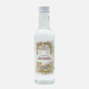Водка Алтайское Застолье 40% ст/б 0,25л