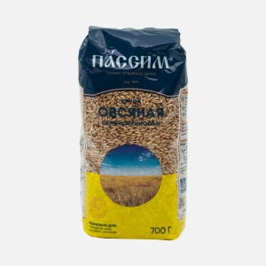 Крупа Пассим Овсяная цельнозерновая пл/пак 700г