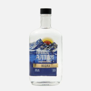 Водка Гордость Алтая  40% ст/б 0,5л