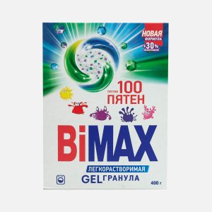 Порошок для стирки Бимакс 100 пятен Автомат к/к 400г