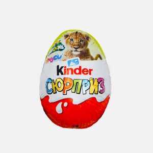 Шоколадное яйцо Киндер Сюрприз Мультфильм 20г