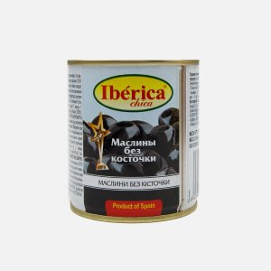Маслины Иберика без косточки ж/б 200г