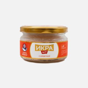 Икра Санта Бремор деликатесная с креветкой 180г