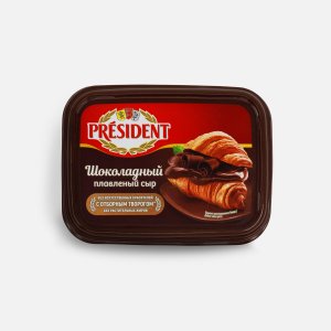 Сыр Президент Шоколадный 30% пл/уп 200г