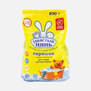 Порошок Ушастый Нянь детский пл/уп 800г