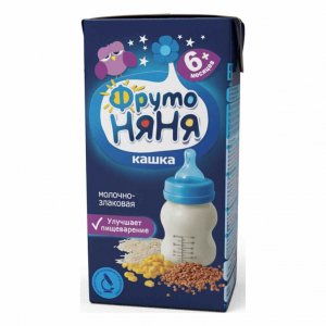 Каша Фрутоняня жидкая молочная Мультизлаковая т/п 0,2л
