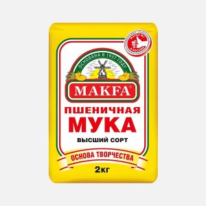 Мука Макфа Пшеничная в/с 2кг