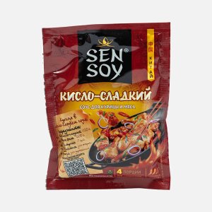 Соус Сэн Сой кисло-сладкий для курицы и мяса пл/пак 120г
