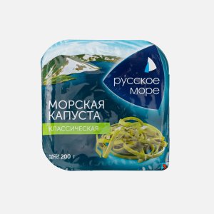 Морская капуста Русское море классическая 200-250г