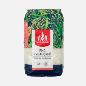 Рис Агро-Альянс кубанский 900г