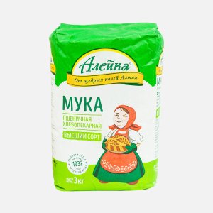 Мука Алейка в/с бум/пак 3кг