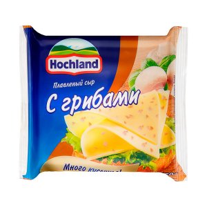Сыр Хохланд с грибами нарезка пл/уп 150г