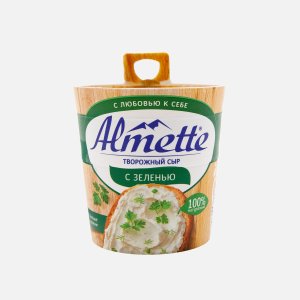 Сыр Альметте с зеленью 150г 