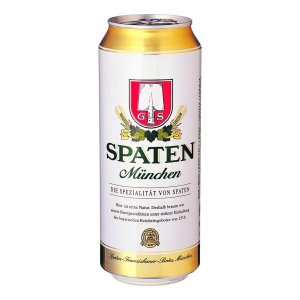 Пиво Шпатен Мюнхен светлое 5.2% ж/б 0,5л